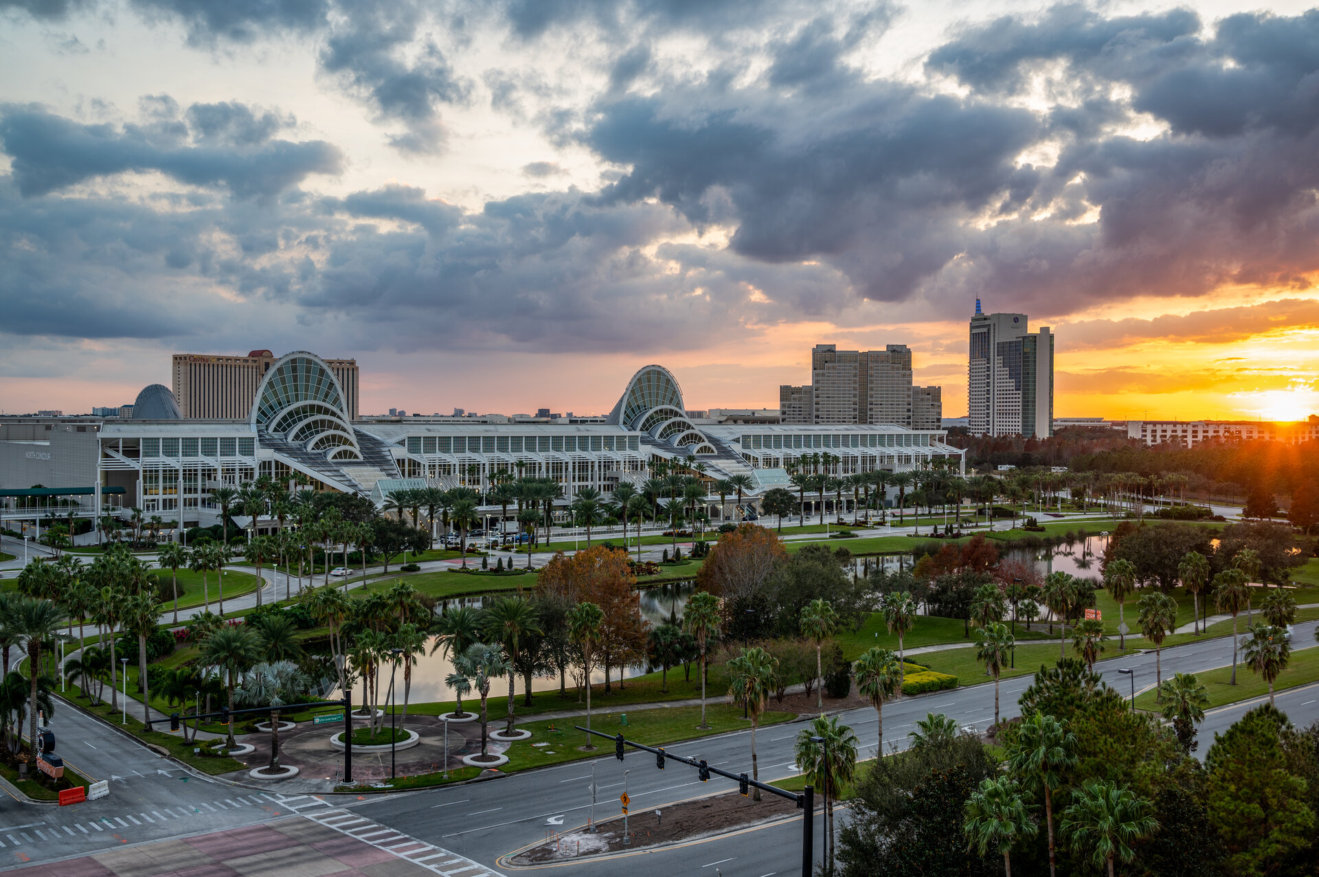 the regional convention center